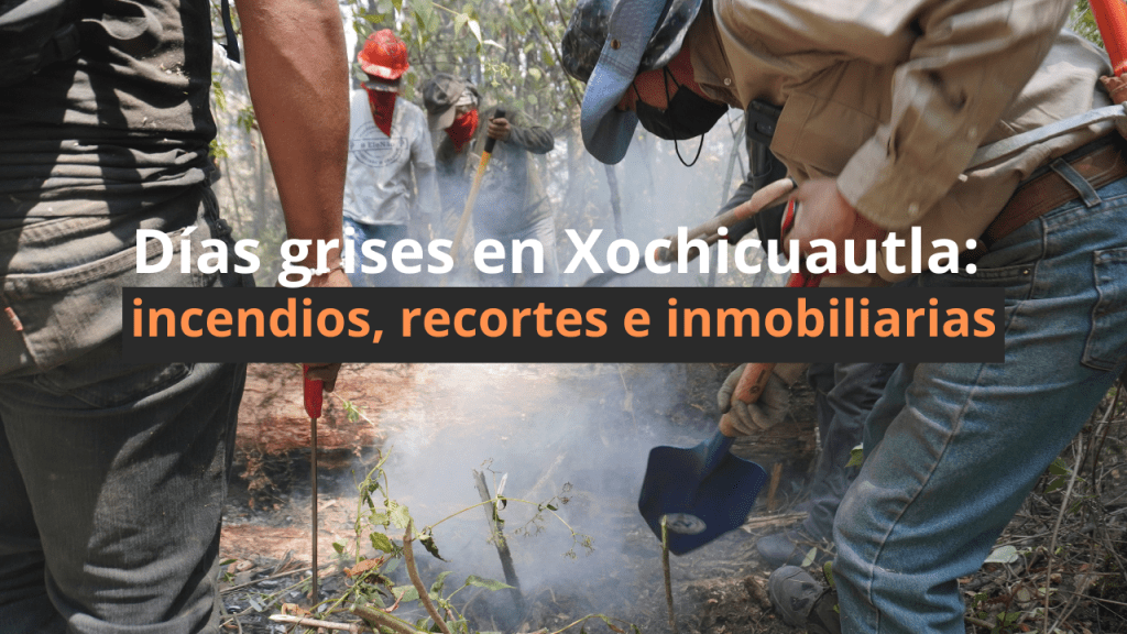 Días grises en Xochicuautla: incendios, recortes e inmobiliarias