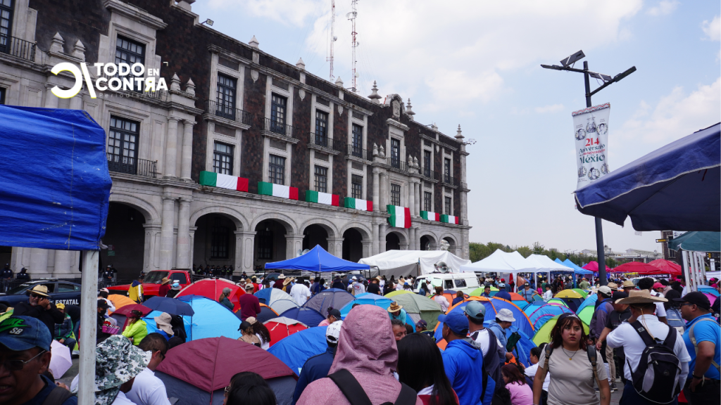 Ante nula atención de gobierno de Delfina, miles toman las calles de Toluca por demandas sociales