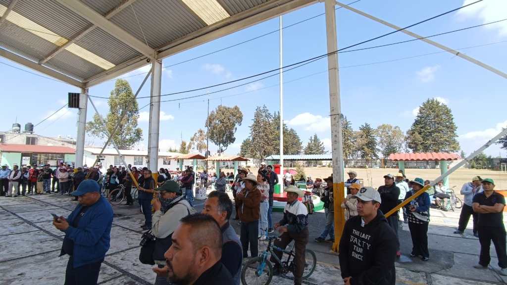 Exige San Andrés Cuexcontitlán al ayuntamiento les sea devuelta la gestión de un pozo de agua  