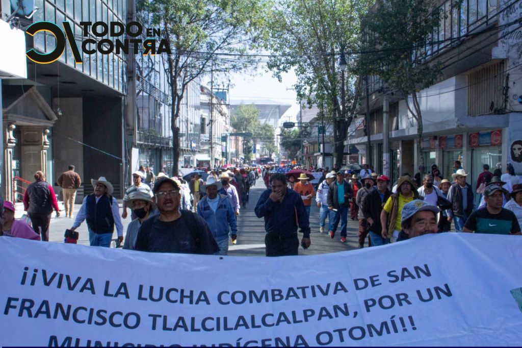 Habitantes de San Francisco Tlalcilalcalpan presentan demanda amparo ante omisiones de autoridades&nbsp;estatales